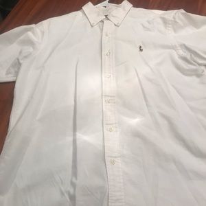 Polo by Ralph Lauren white button down custom fit